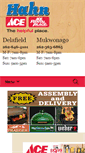 Mobile Screenshot of hahnhardware.com
